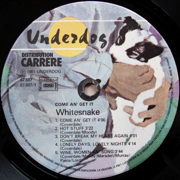 Whitesnake - Come An' Get It | Underdog (67.697) - 3