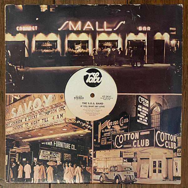 The S.O.S. Band - Tell Me If You Still Care | Tabu Records (4Z9 04161) - 2