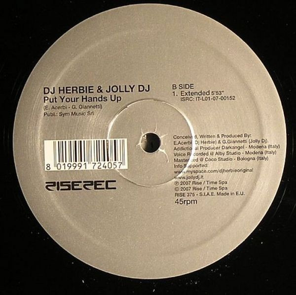 DJ Herbie & Jolly DJ - Put Your Hands Up | Rise (RISE 375) - 3