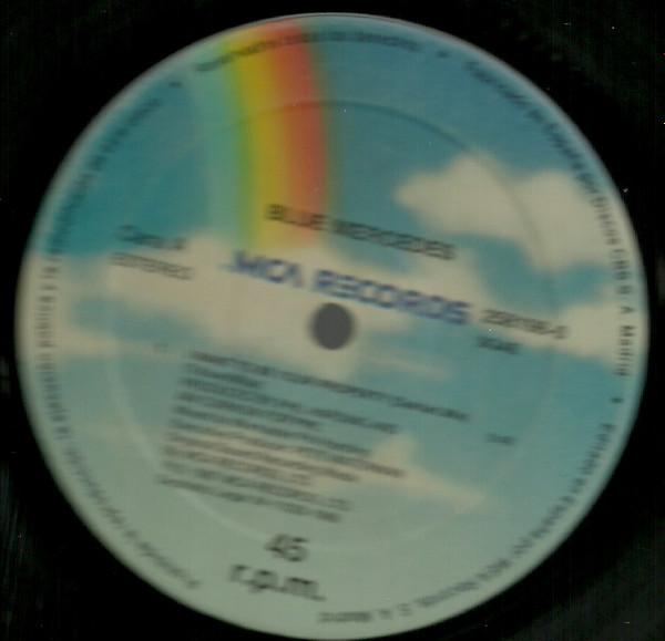 Blue Mercedes - I Want To Be Your Property | MCA Records (258 198-0) - 2