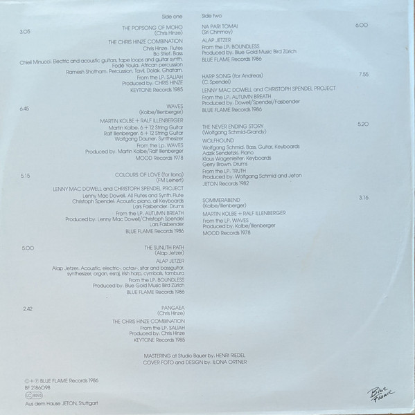 Various - New Age Of Europe Vol. 1 | Blue Flame (BF 2186098) - 2