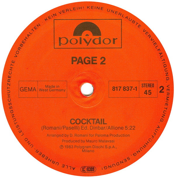 Page 2 - Beat The Clock | Polydor (817 837-1) - 4