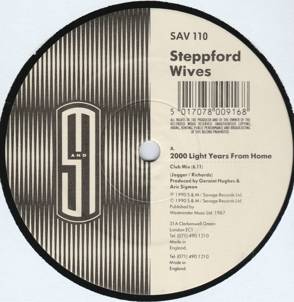 Steppford Wives - 2000 Light Years From Home | S And M (SAV 110) - main
