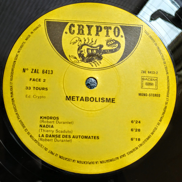 Metabolisme - Tempus Fugit | Crypto (ZAL 6413) - 4