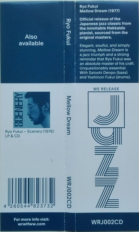 Ryo Fukui - Mellow Dream | We Release Jazz (WRJ002CD) - 3