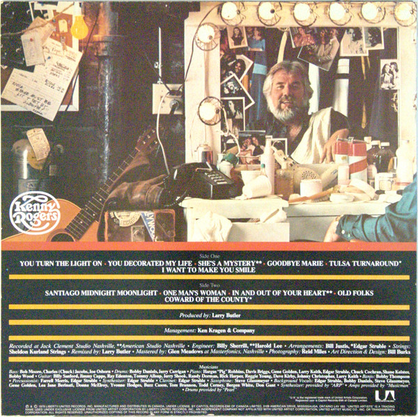 Kenny Rogers - Kenny | United Artists Records (LWAK-979) - 2