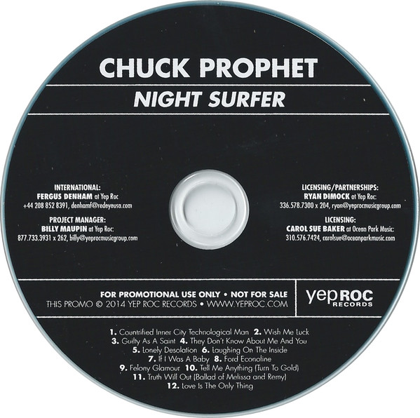 Chuck Prophet - Night Surfer | Yep Roc Records (none) - 3 Chuck Prophet - Night Surfer | Yep Roc Records (none) - 3