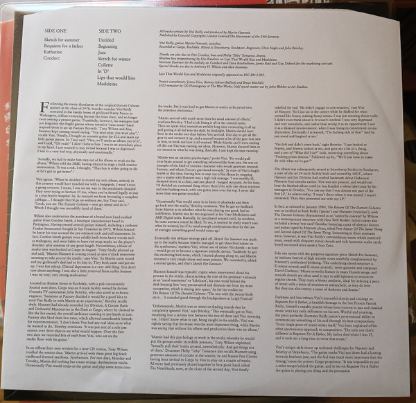 The Durutti Column - The Return Of The Durutti Column | London Records (FACT 14) - 4