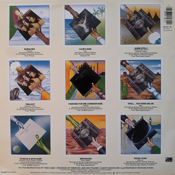 Emerson, Lake & Palmer - The Best Of Emerson Lake & Palmer | Atlantic (50 757) - 2 Emerson, Lake & Palmer - The Best Of Emerson Lake & Palmer | Atlantic (50 757) - 2