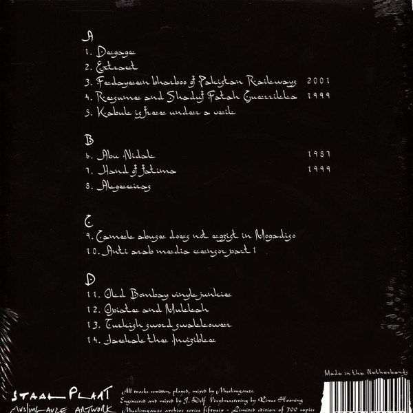 Muslimgauze - Jackal The Invizible | Staalplaat (archive series fifty-six) - 2 Muslimgauze - Jackal The Invizible | Staalplaat (archive series fifty-six) - 2