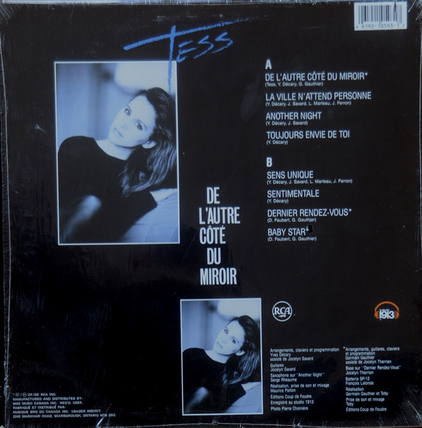 Tess - De L'autre Côté Du Miroir | RCA Victor (KKL 1-0593) - 2 Tess - De L'autre Côté Du Miroir | RCA Victor (KKL 1-0593) - 2