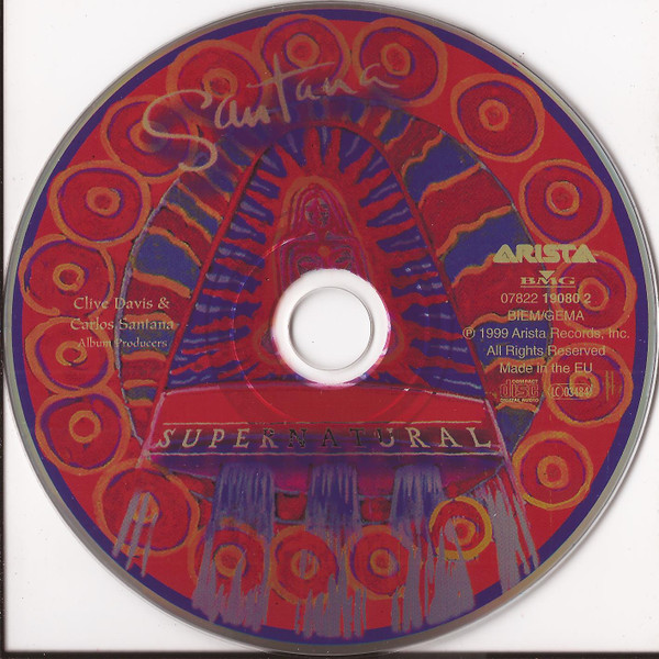 Santana - Supernatural | Arista (07822 19080 2) - 4