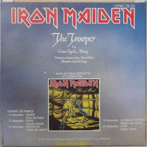 Iron Maiden - The Trooper | EMI (1077647) - 2