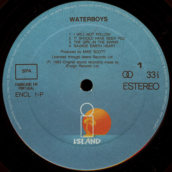 The Waterboys - The Waterboys | Island Records (ENCL 1-P) - 4 The Waterboys - The Waterboys | Island Records (ENCL 1-P) - 4