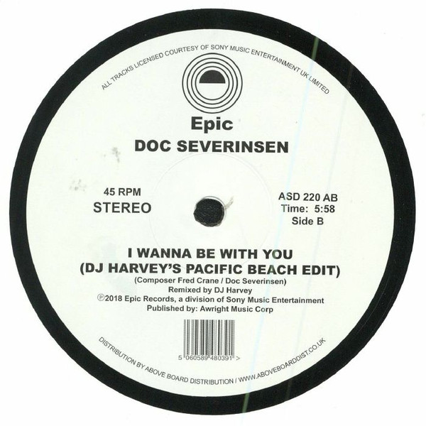 Doc Severinsen - I Wanna Be With You (DJ Harvey's Pacific Beach Edit) | Epic (ASD 220 AB) - 2 Doc Severinsen - I Wanna Be With You (DJ Harvey's Pacific Beach Edit) | Epic (ASD 220 AB) - 2