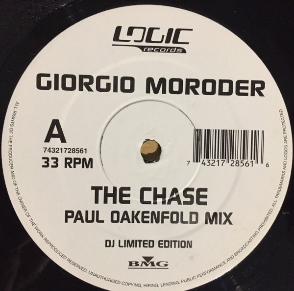 Giorgio Moroder - The Chase | Logic Records (74321 72856 1) - 2