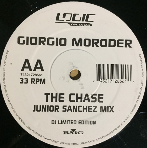 Giorgio Moroder - The Chase | Logic Records (74321 72856 1) - 3
