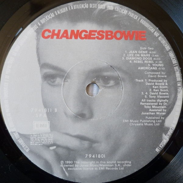 David Bowie - ChangesBowie | EMI (79 4180 1) - 3 David Bowie - ChangesBowie | EMI (79 4180 1) - 3