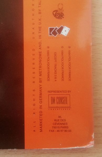 MC Solaar - Prose Combat | Polydor (521 289-1) - 3 MC Solaar - Prose Combat | Polydor (521 289-1) - 3