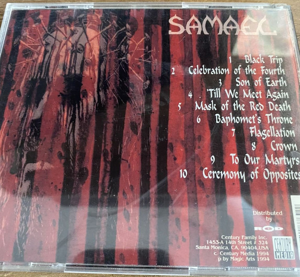 Samael - Ceremony Of Opposites CD | Century Media (7764-2) - 3 Samael - Ceremony Of Opposites CD | Century Media (7764-2) - 3