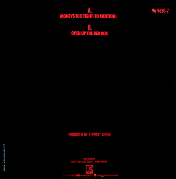 Simply Red - Money$ Too Tight (To Mention) | Elektra (96 9630-7) - 2