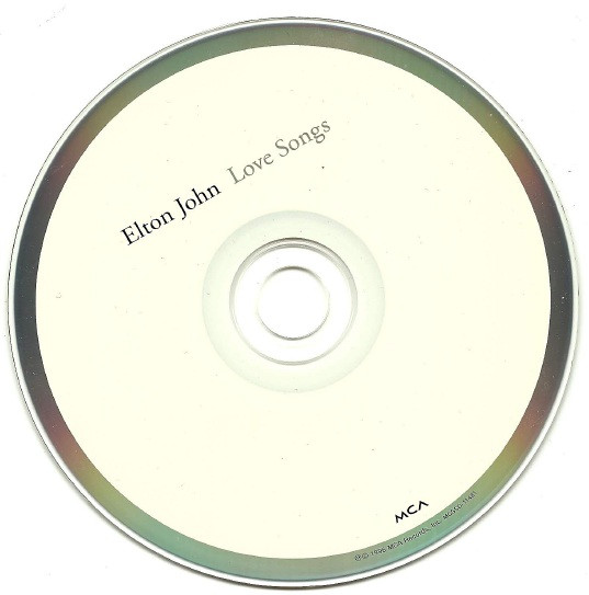 Elton John - Love Songs [CD] | MCA Records (MCSSD-11481) - 2