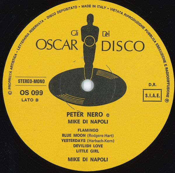 Peter Nero , Mike Di Napoli - Peter Nero E Mike Di Napoli | Gli Oscar Del Disco (OS 099) - 4 Peter Nero , Mike Di Napoli - Peter Nero E Mike Di Napoli | Gli Oscar Del Disco (OS 099) - 4