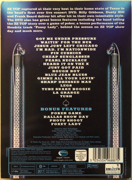 ZZ Top - Live From Texas | Eagle Vision (EREDV688) - 2 ZZ Top - Live From Texas | Eagle Vision (EREDV688) - 2