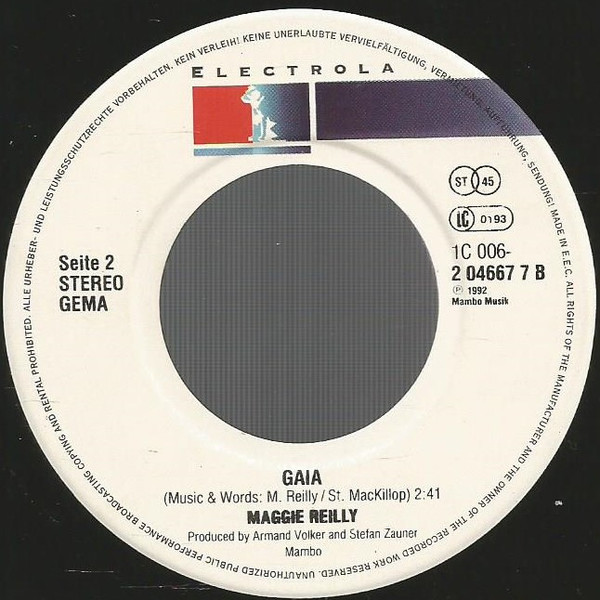 Maggie Reilly - Everytime We Touch | Electrola (1C 006-2 04667 7)