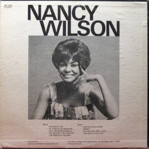 Nancy Wilson - The Good Life | Pickwick/33 Records (SPC 3348) - 2 Nancy Wilson - The Good Life | Pickwick/33 Records (SPC 3348) - 2