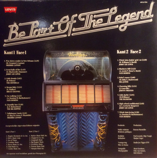 Various - Be Part Of The Legend | Philips (6816 026) - 2 Various - Be Part Of The Legend | Philips (6816 026) - 2