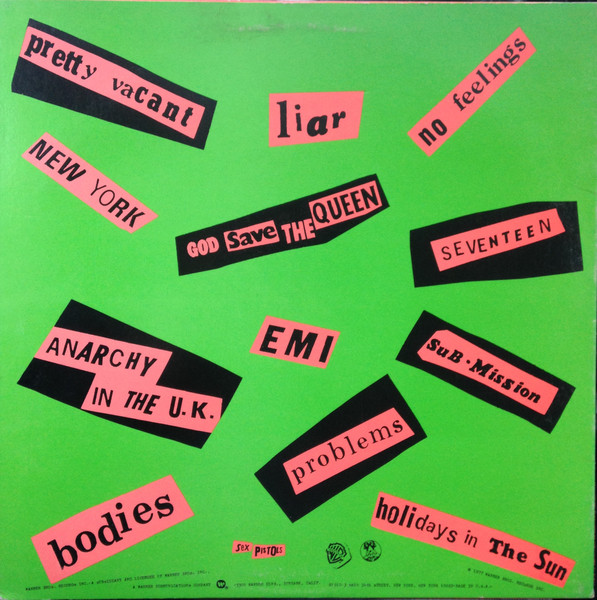 Sex Pistols - Never Mind The Bollocks Here's The Sex Pistols | Warner Bros. Records (BSK 3147) - 2