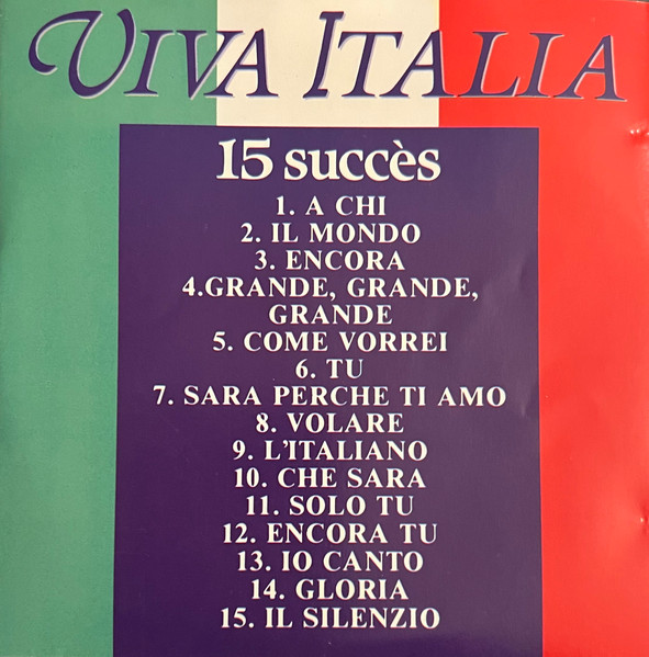 Various - Viva Italia, 15 Succès | Atoll Music (195 894) - 3