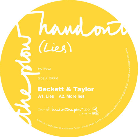 Beckett & Taylor / Spandex - (Lies) | Hand On The Plow (HOTP002) - main