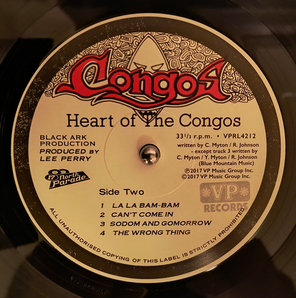 The Congos - Heart Of The Congos | 17 North Parade (VPRL4212) - 4