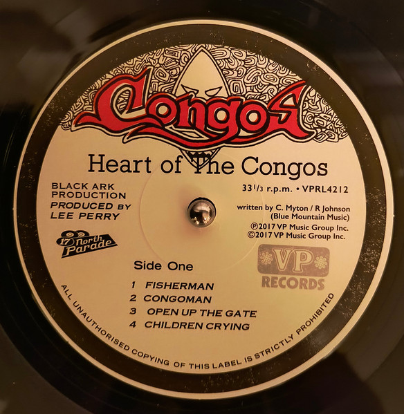 The Congos - Heart Of The Congos | 17 North Parade (VPRL4212) - 3