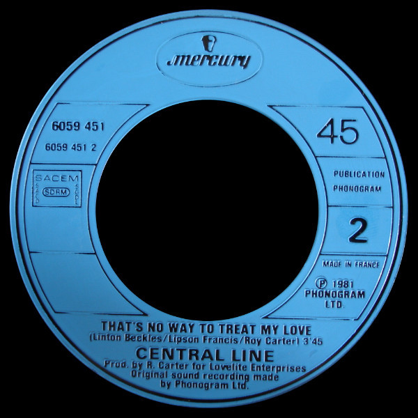 Central Line - Walking Into Sunshine | Mercury (6059 451) - 4 Central Line - Walking Into Sunshine | Mercury (6059 451) - 4