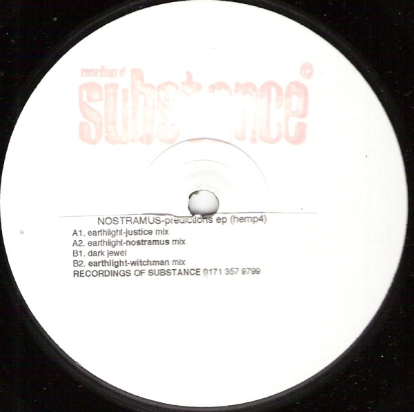 Nostramus - Predictions EP | Recordings Of Substance (hemp4) - 2 Nostramus - Predictions EP | Recordings Of Substance (hemp4) - 2