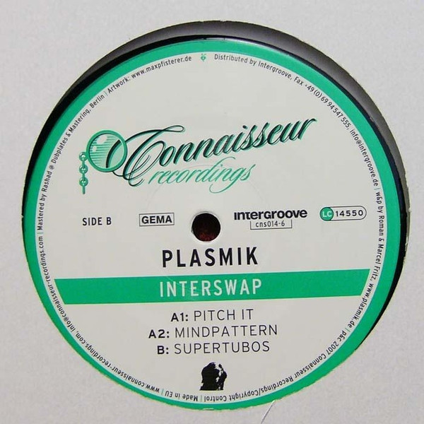 Plasmik - Interswap | Connaisseur Recordings (cns014-6)