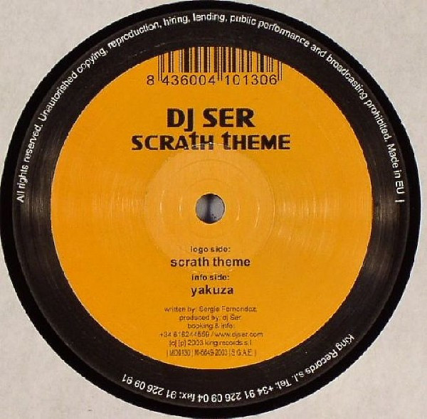 DJ Ser - Scrath Theme | MD Records (MD0130)