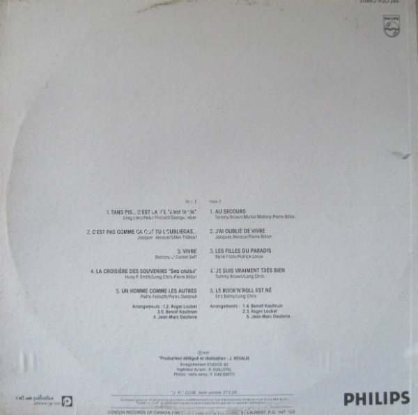 Johnny Hallyday - C'est La Vie | Philips (9120.245) - 2 Johnny Hallyday - C'est La Vie | Philips (9120.245) - 2