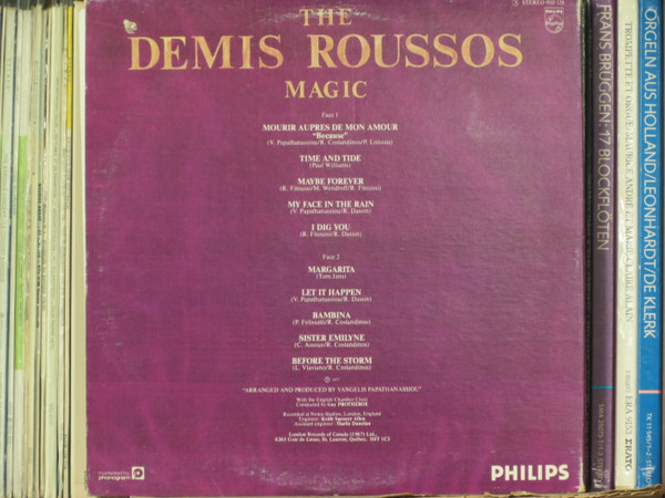 Demis Roussos - The Demis Roussos Magic | Philips (9101. 128) - 2