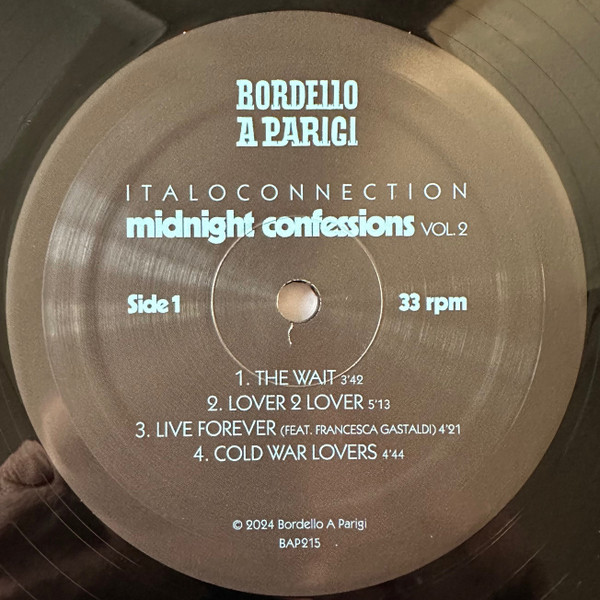 Italoconnection - Midnight Confessions Vol. 2 | Bordello A Parigi (BAP215) - 2 Italoconnection - Midnight Confessions Vol. 2 | Bordello A Parigi (BAP215) - 2
