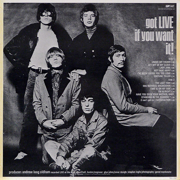 The Rolling Stones - Got Live If You Want It ! | Decca (211016) - 2 The Rolling Stones - Got Live If You Want It ! | Decca (211016) - 2