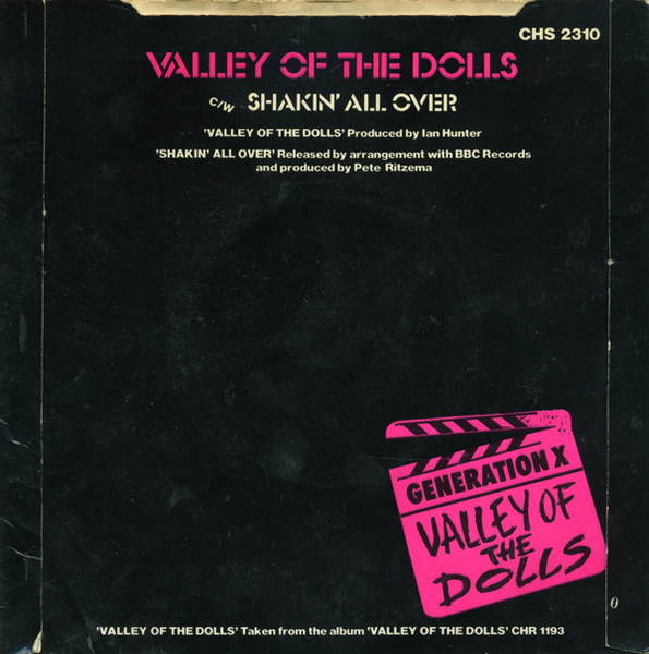 Generation X - Valley Of The Dolls | Chrysalis (CHS 2310) - 2