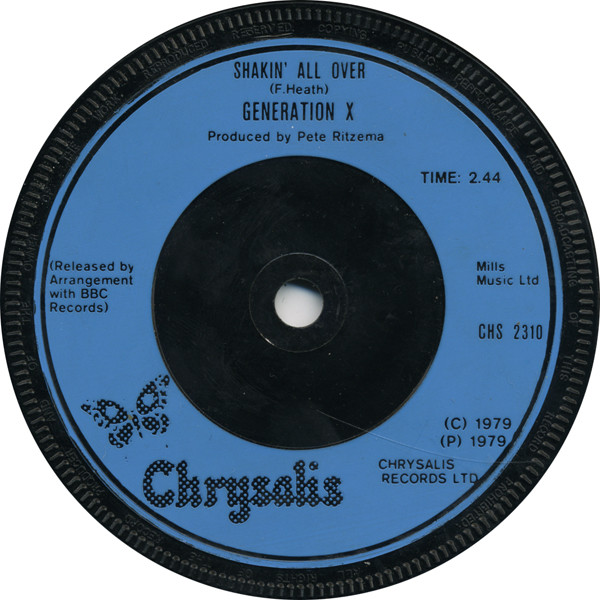 Generation X - Valley Of The Dolls | Chrysalis (CHS 2310) - 4