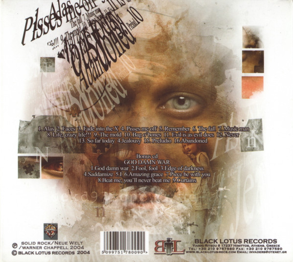 Chris Caffery - Faces | Black Lotus Records (BLR/CD072) - 2