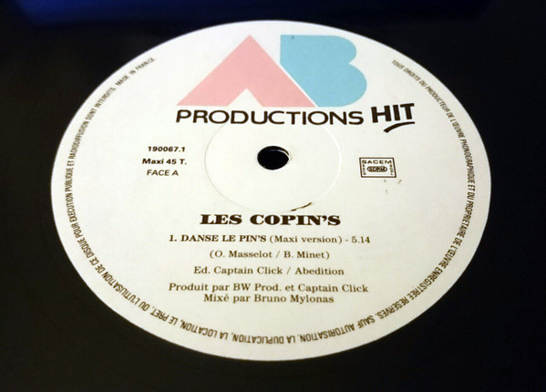 Les Copin's - Danse Le Pin's | AB Hit Productions (190067.1) - 2 Les Copin's - Danse Le Pin's | AB Hit Productions (190067.1) - 2