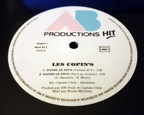 Les Copin's - Danse Le Pin's | AB Hit Productions (190067.1) - 3 Les Copin's - Danse Le Pin's | AB Hit Productions (190067.1) - 3