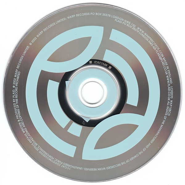 Plaid - P-brane EP | Warp Records (WAP158CD) - 2